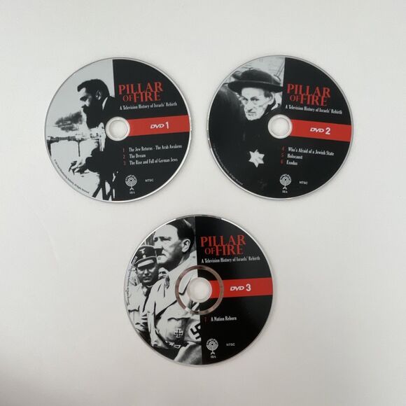 Pillar Of Fire A Television History of Israels Rebirth 3-DVD Box Set Documentary - Picture 10 of 11